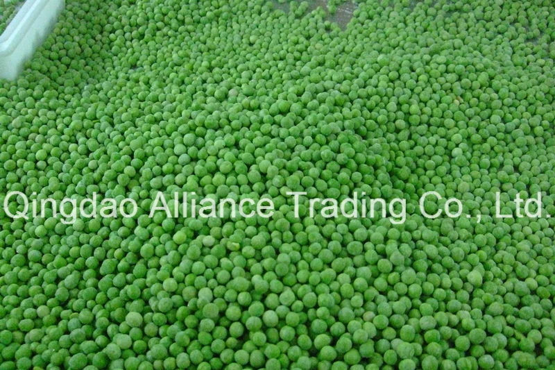 Natural IQF Frozen Green Peas for Exporting Standard in Bulk Packing