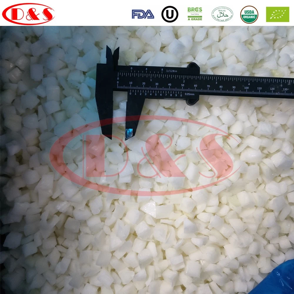 China Vegetables IQF Onion Frozen Peeled Onion /Dice/Slice Onion