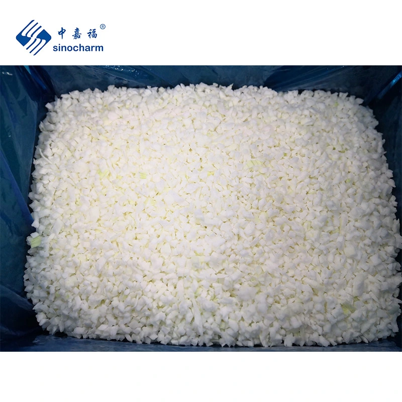 Sinocharm Brc a Approved High-Quality IQF Onions Dice 10*10 Frozen Onions Dice 10*10