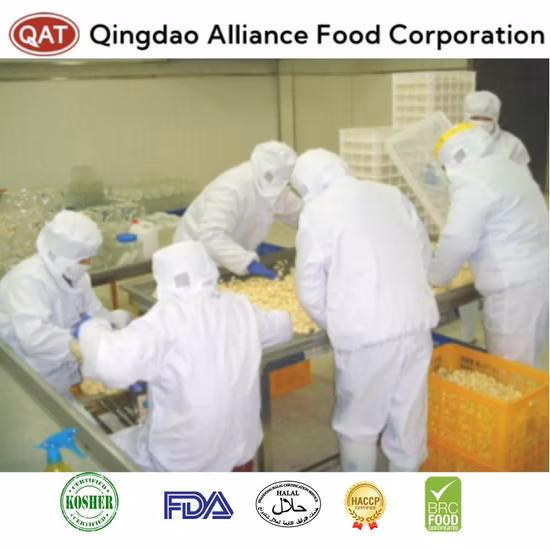 IQF Frozen Garlic Cloves with Competitive Price Brc a